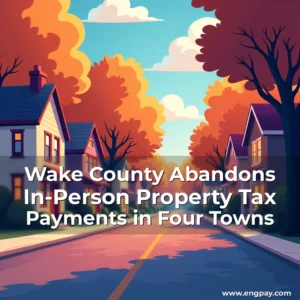 Read more about the article Wake County Abandons In-Person Property Tax Payments in Four Towns