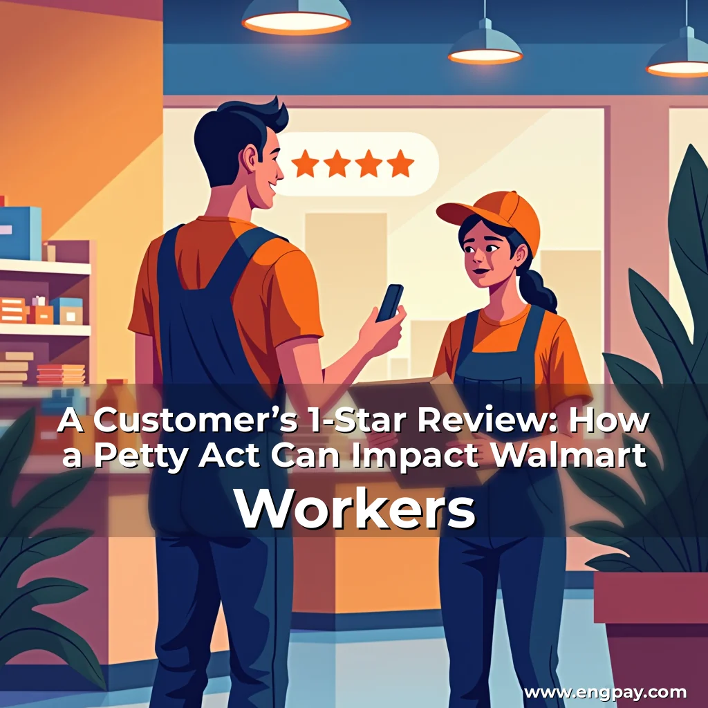 Read more about the article A Customer’s 1-Star Review: How a Petty Act Can Impact Walmart Workers