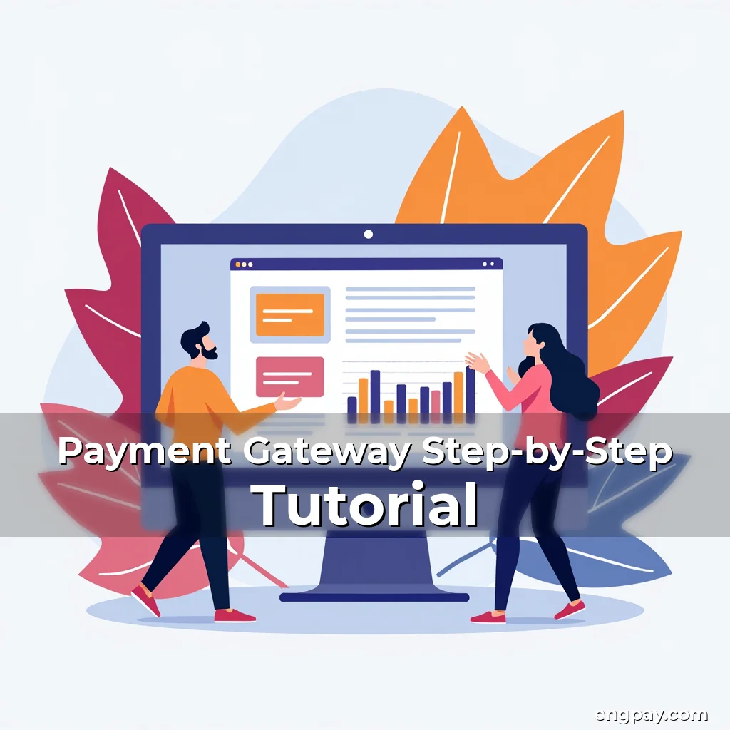 Artistic representation for Payment Gateway Step-by-Step Tutorial