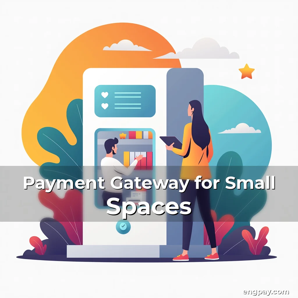 Artistic representation for Payment Gateway for Small Spaces