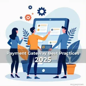 Artistic representation for Payment Gateway Best Practices 2025