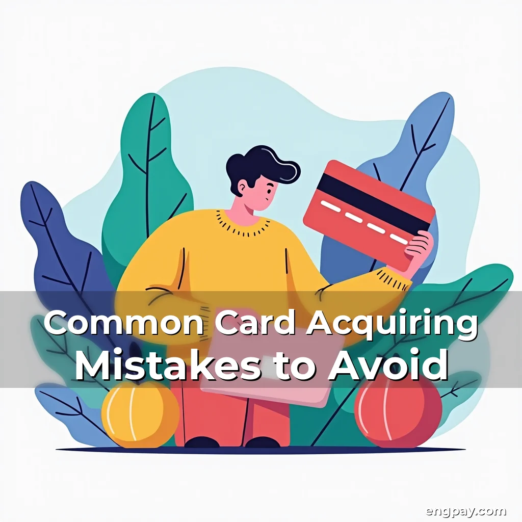 Common Card Acquiring Mistakes to Avoid